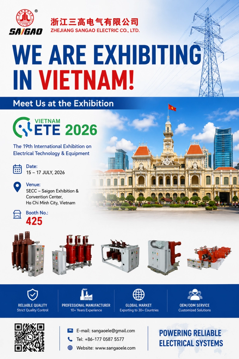 SANGAO osallistuu Vietnamin ETE & Greenergy Expo 2026 -tapahtumaan